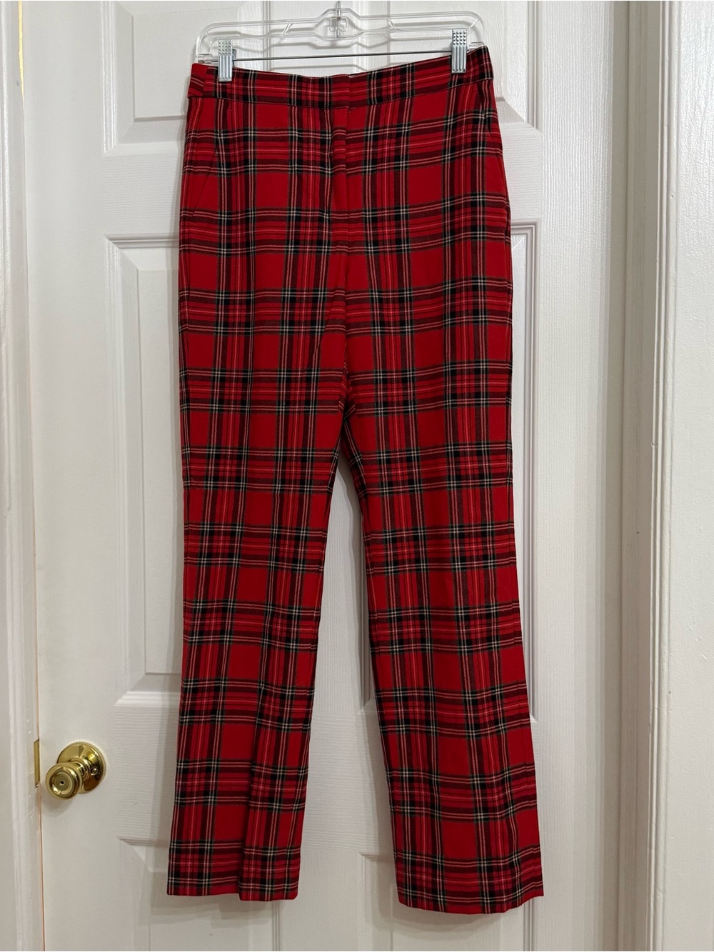 J. Crew Plaid Pants size 4